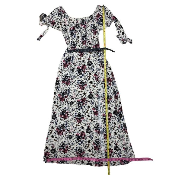 Band of Gypsies Floral Cold Shoulder Long Sleeve Maxi Dress Size XS - Picture 2 of 12
